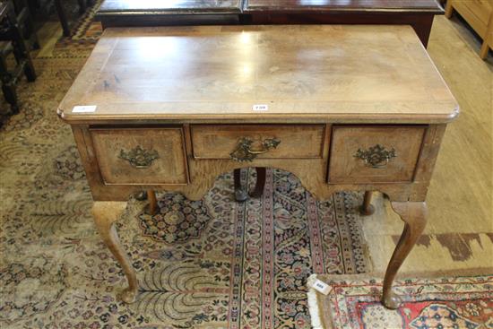 Walnut lowboy